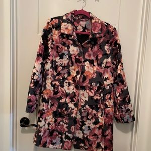 Chicos multi print duster. Like new condition